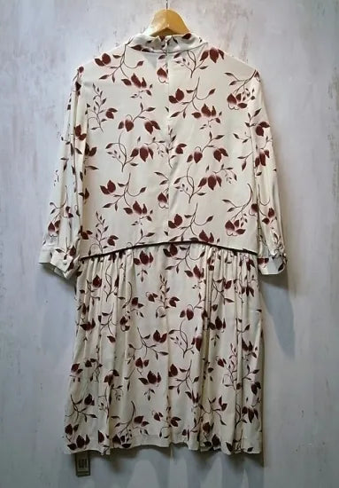 LI HUA | Ivy Pattern Print Dress