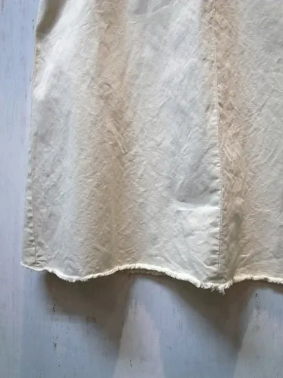 LI HUA | Open Shoulder Cut Off Dress