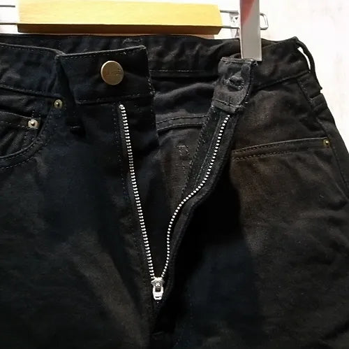 LI HUA | Highwaist Denim Pants