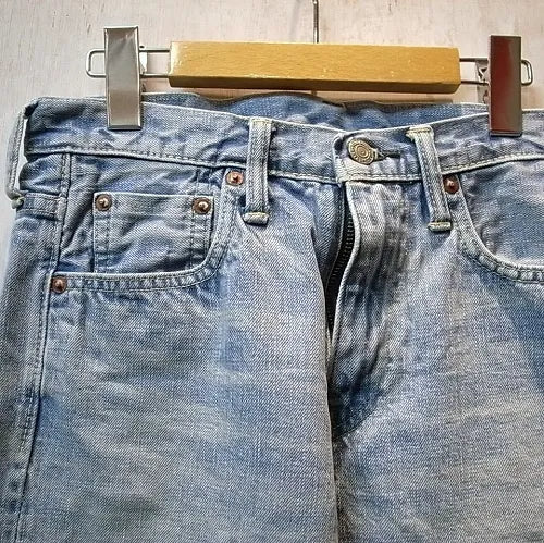 LI HUA | Selvage Straight Denim Pants