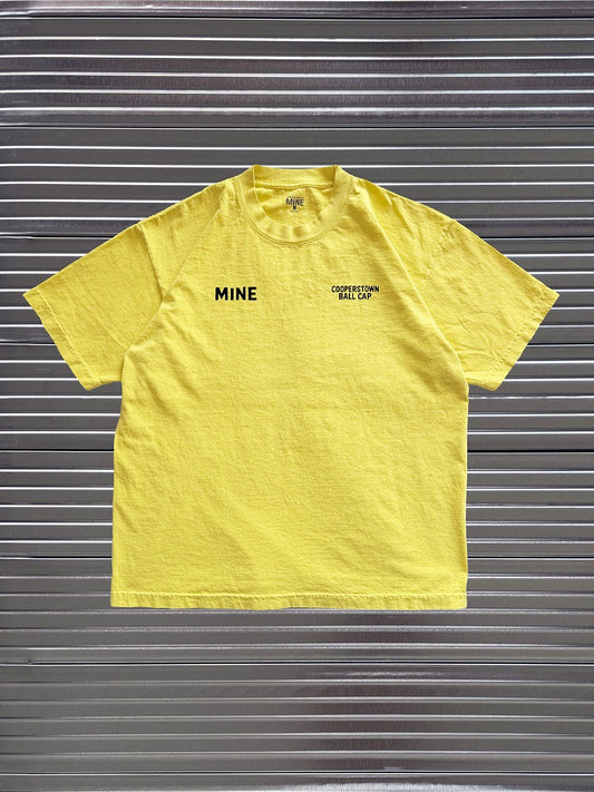 MINE　MINE x COOPERS TOWN BALL CAP Flock Print Tee