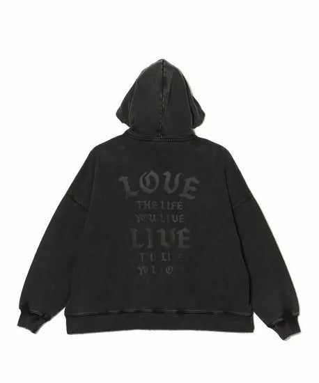 MSML | GARMENT DYE WIDE PULLOVER HOODIE