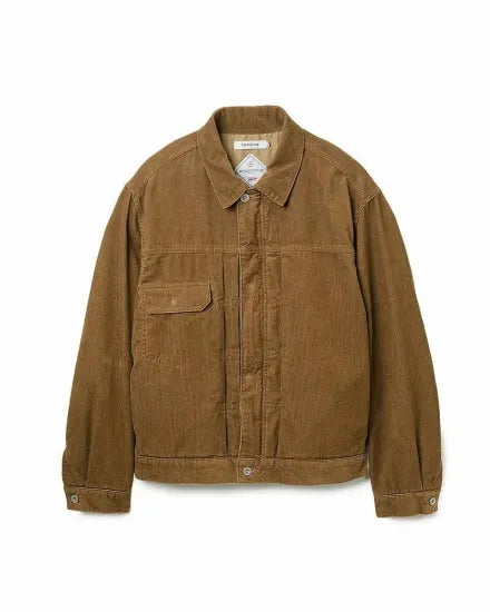 nonnative | TRUCKER BLOUSON COTTON CORD SULFUR DYE WITH WINDSTOPPER