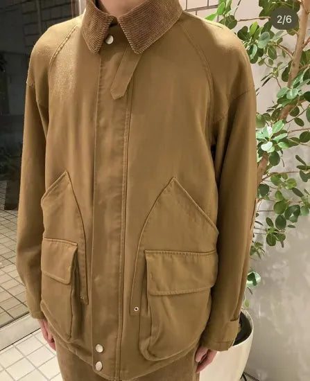 nonnative | HUNTER JACKET WOOL TWILL WITH WINDSTOPPER