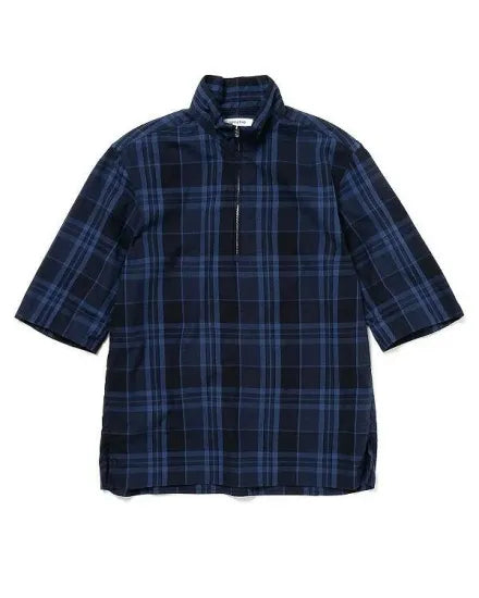 nonnative | MARINER PULLOVER Q/S SHIRT COTTON PUNCHING MADRAS CHECK