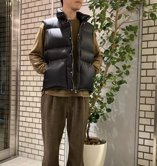 nonnative | EXPLORER DOWN VEST NYLON MINI RIPSTOP WITH WINDSTOPPER