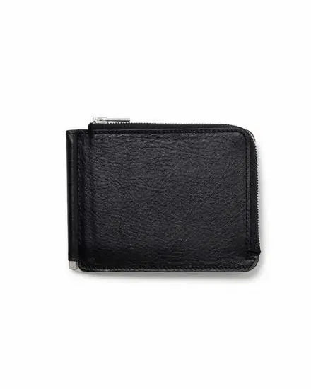 nonnative | DWELLER WALLET COW LEATHER WITH MONEY CLIP