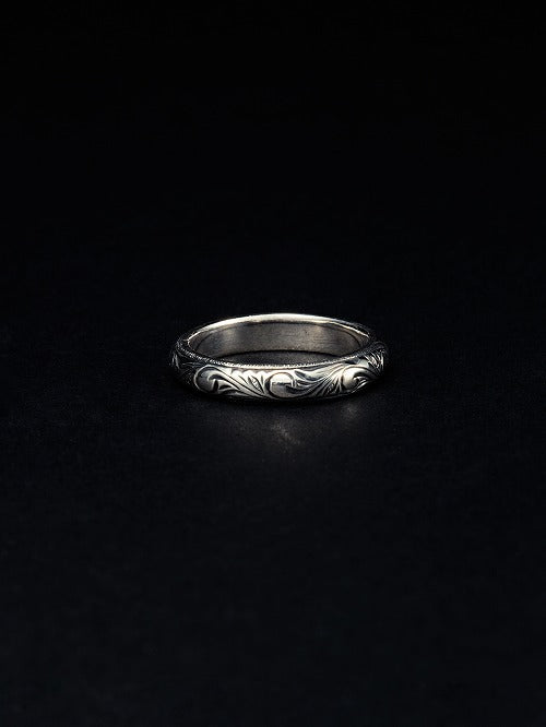 ANTIDOTE BUYERS CLUB　Engraved Round Ring
