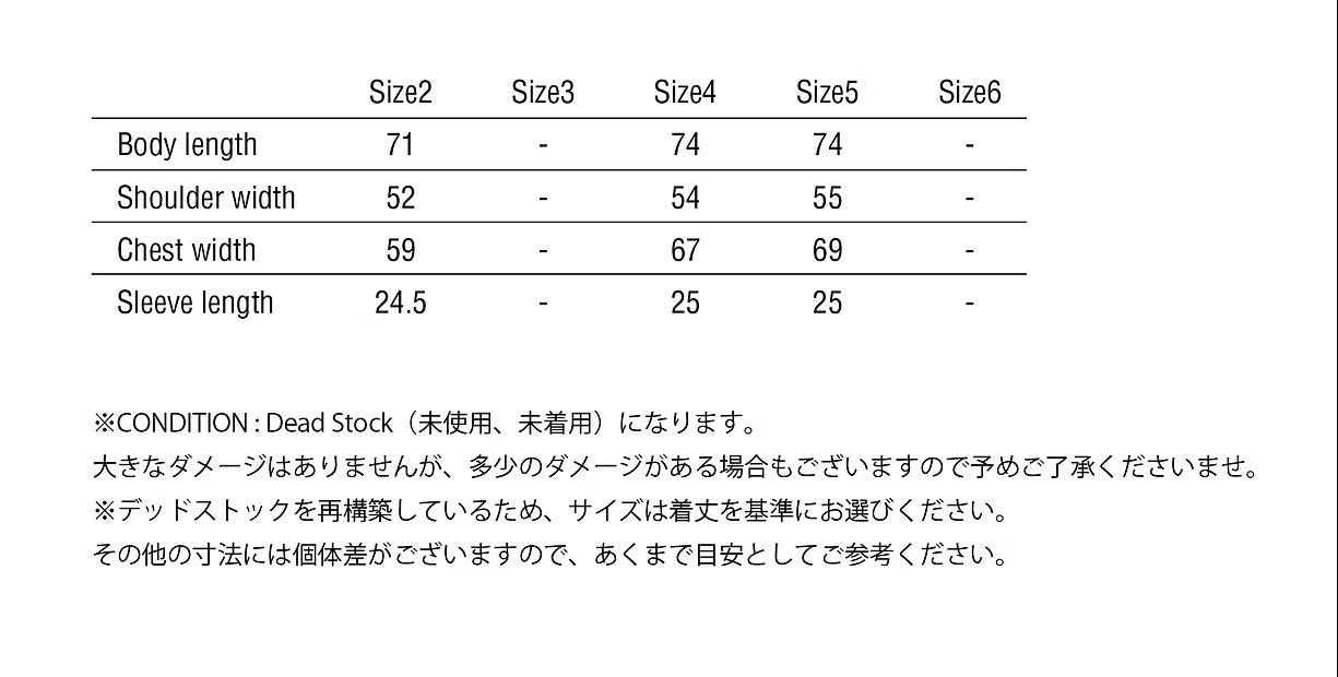 MINE　Dead Stock S/S Work Shirts CTN
