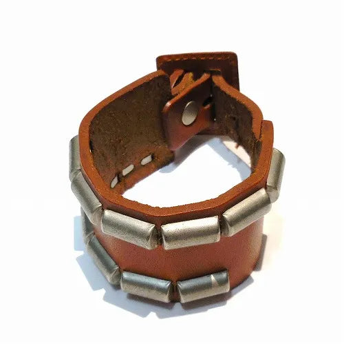 hobo | SQUARE BUCKLE LEATHER BRACELET