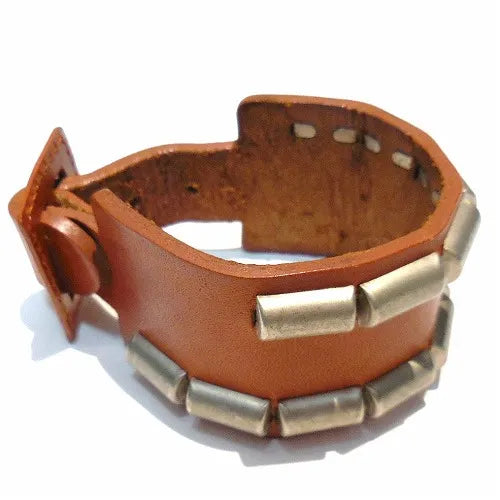hobo | SQUARE BUCKLE LEATHER BRACELET