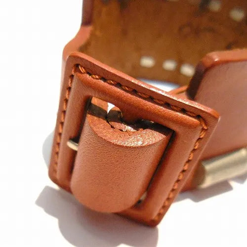 hobo | SQUARE BUCKLE LEATHER BRACELET