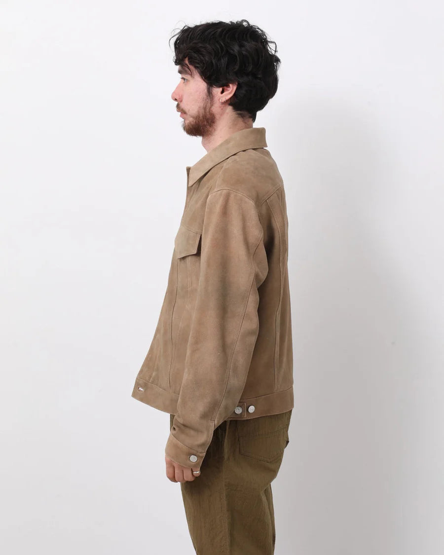 nonnative | TRUCKER BLOUSON GOAT LEATHER WITH WINDSTOPPER