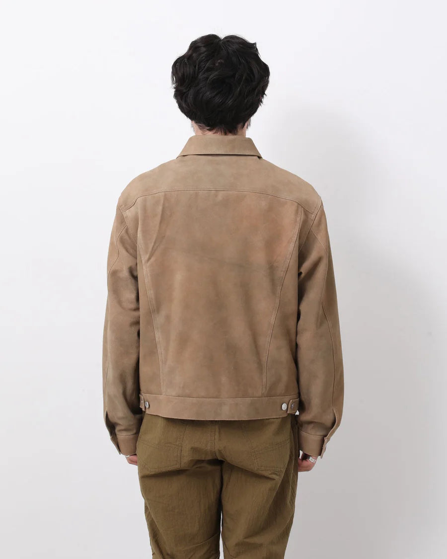 nonnative | TRUCKER BLOUSON GOAT LEATHER WITH WINDSTOPPER