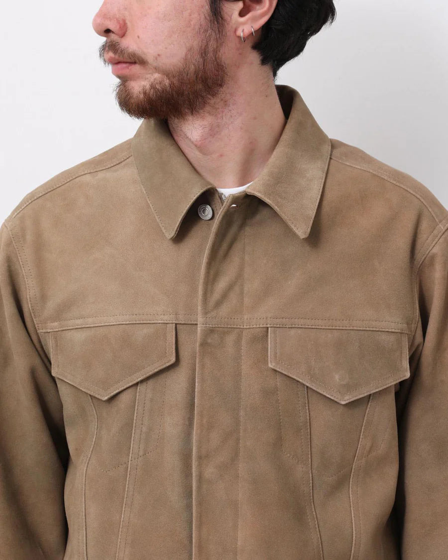 nonnative | TRUCKER BLOUSON GOAT LEATHER WITH WINDSTOPPER