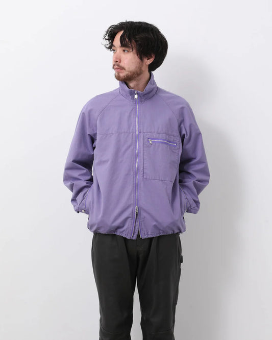 nonnative | HIKER FULL ZIP JACKET C/Li TWILL PIGMENT DYE WITH WINDSTOPPER