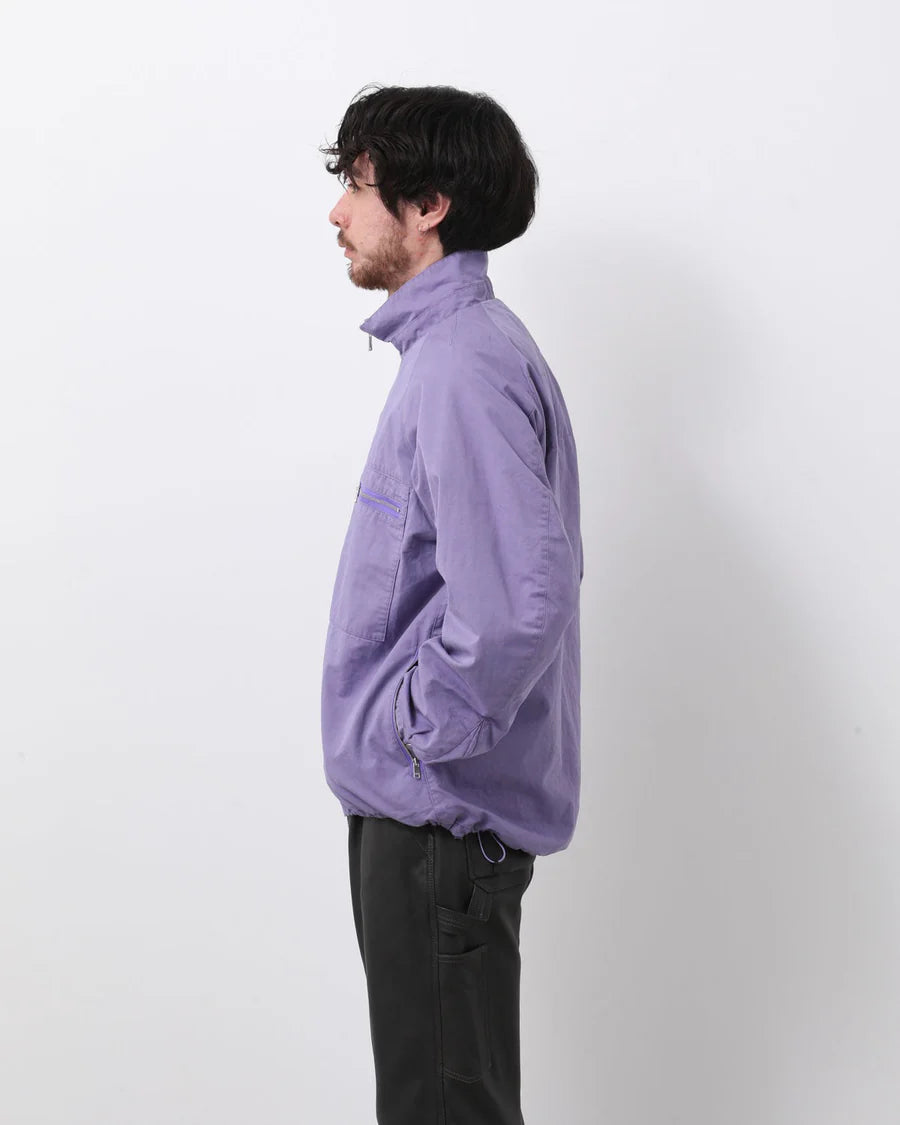 nonnative | HIKER FULL ZIP JACKET C/Li TWILL PIGMENT DYE WITH WINDSTOPPER