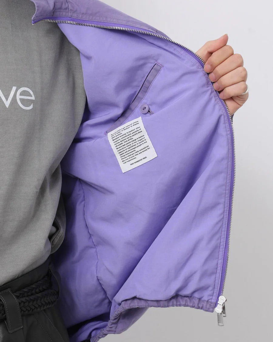 nonnative | HIKER FULL ZIP JACKET C/Li TWILL PIGMENT DYE WITH WINDSTOPPER