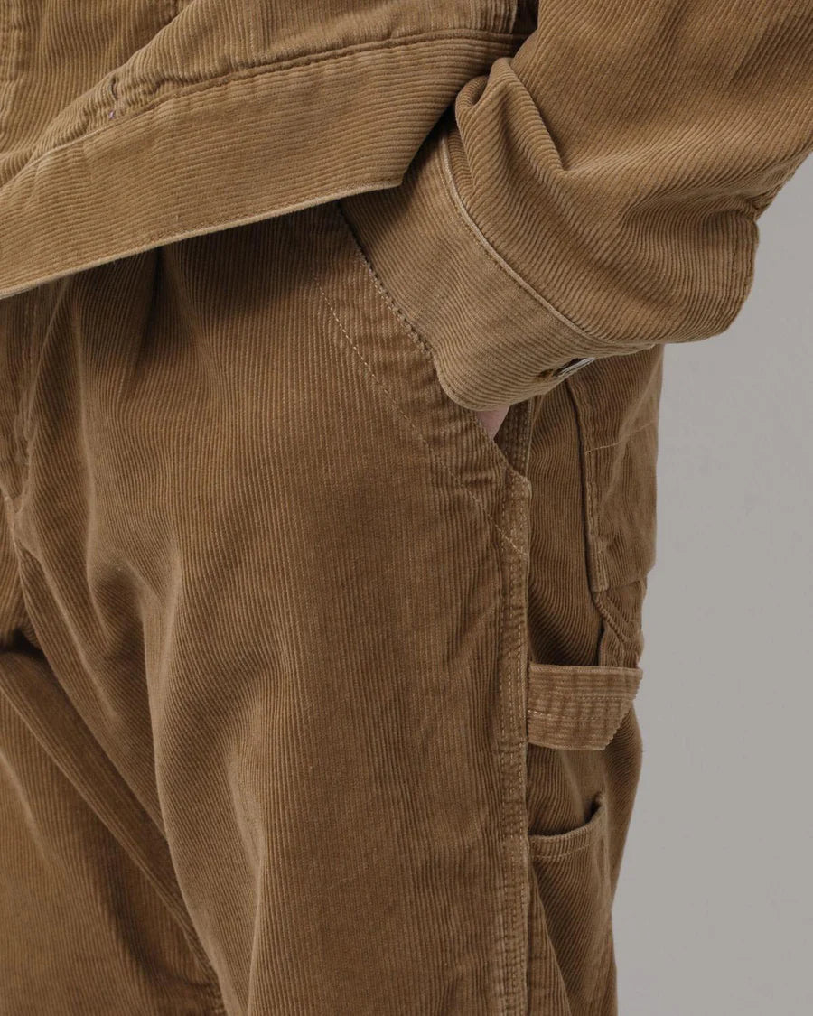 nonnative | WORKER TROUSERS COTTON CORD SULFUR DYE