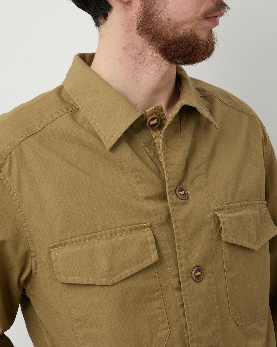 nonnative | TROOPER SHIRT JACKET COTTON RIPSTOP