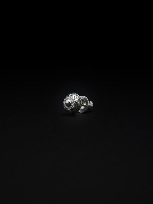 ANTIDOTE BUYERS CLUB | Engraved Rivet Earring