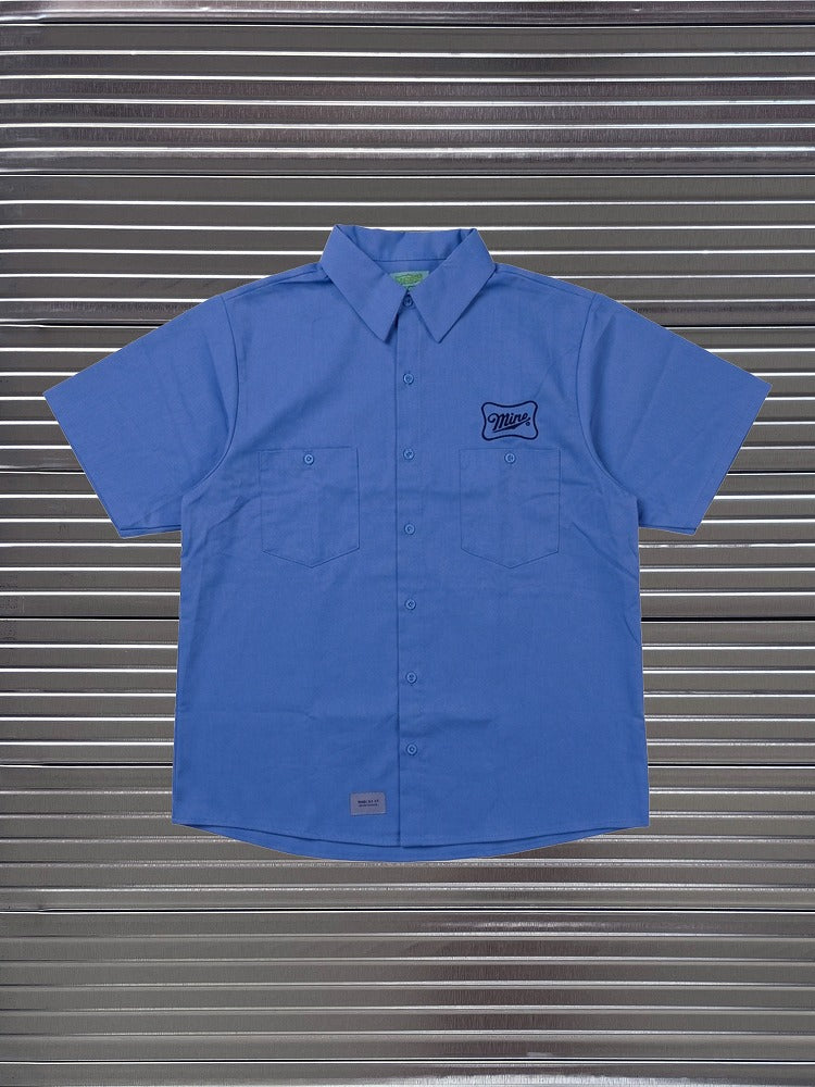 MINE　Dead Stock S/S Work Shirts CTN