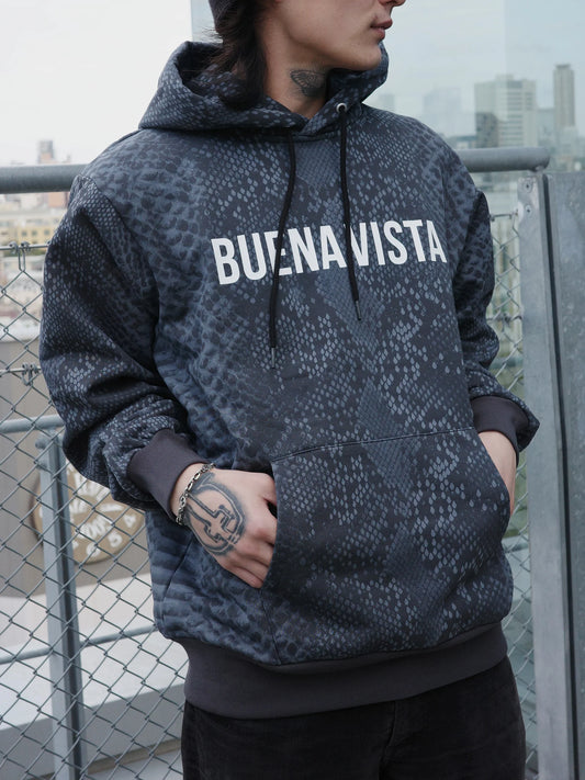 BUENA VISTA | Python patterned hoodie
